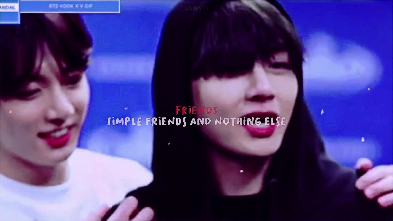 taekook✖️ simplemente amigos