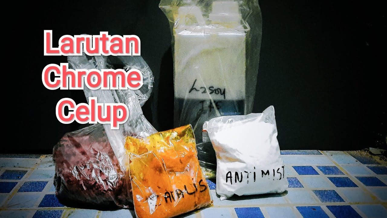 How to make chrome plating solution at home