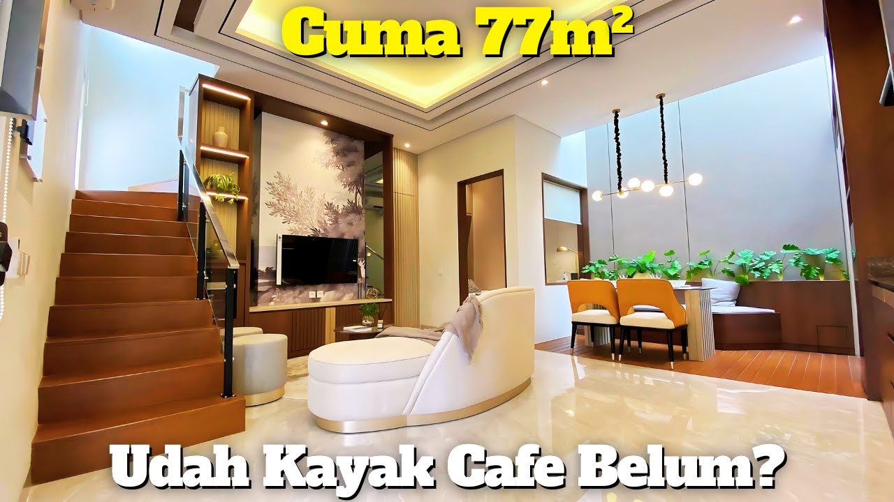 Nyaman Ga Harus Besar? Rumah Scandinavian Semi Cafe Di Lahan Kecil