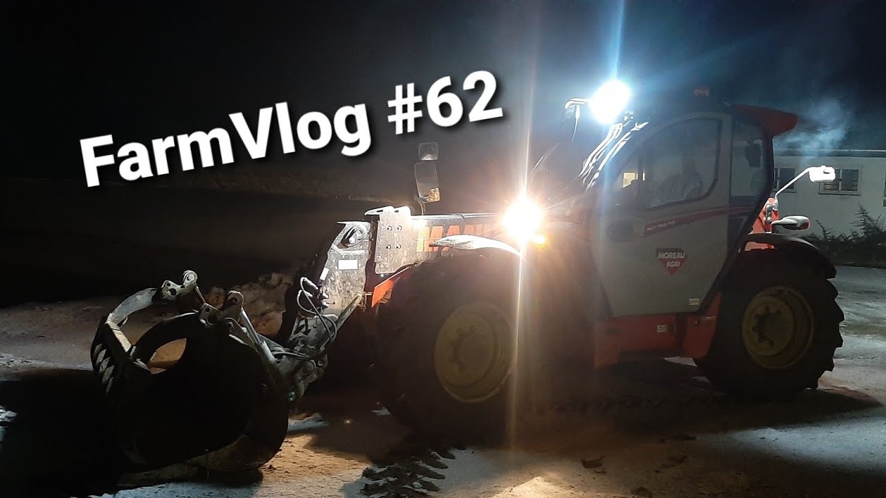 FarmVlog #62 - 5100R, odvoz senáže a nakládání krmení do krmnýho vozu Černín se Zetorem 7745
