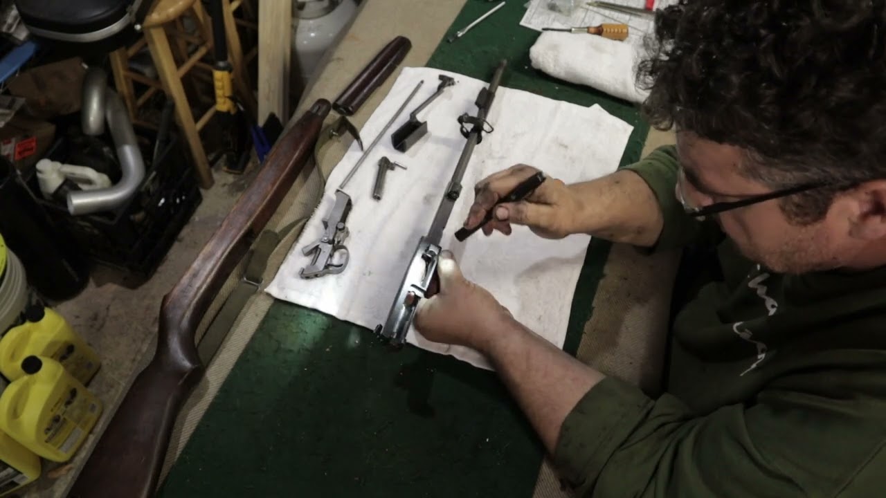 IBM M1 Carbine Break Down, Cleaning, Lube and Looking for Marks or Cartouche
