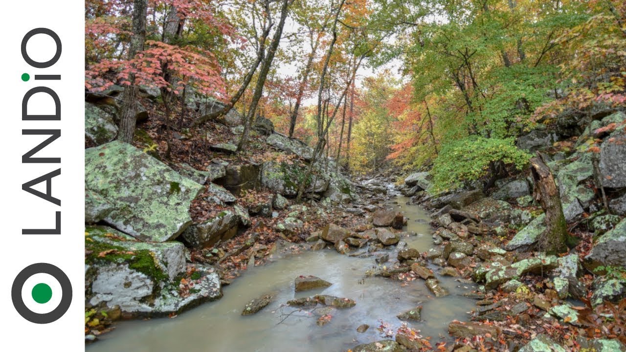 SOLD by LANDiO • Land in Oklahoma : 4.6 Acre Wooded Homesite with Creek & Utilities near Sardis Lake