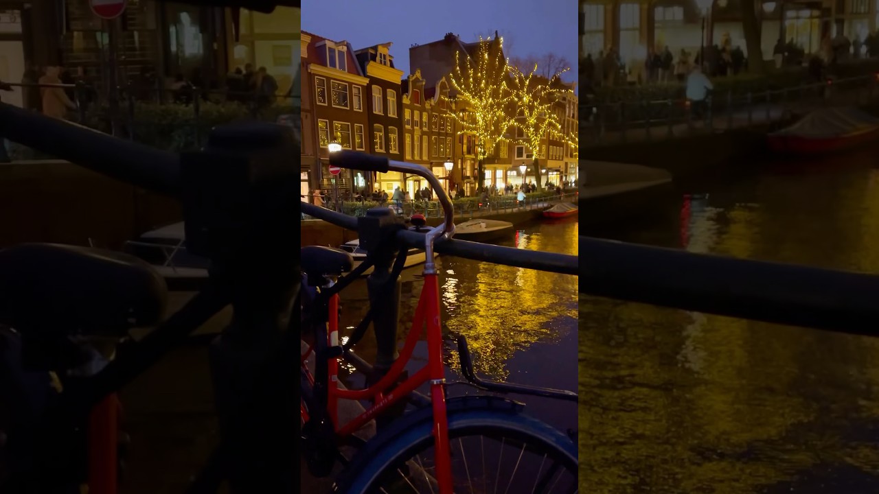 Christmas in Europe | Amsterdam Walk | Amsterdam in December (pt.13) #journey #travel #europe