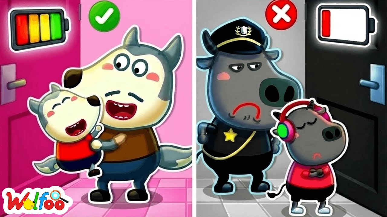 Good Family vs Bad Family! 💪 Wolfoo Learns the Power of Family Love | Wolfoo Cartoon