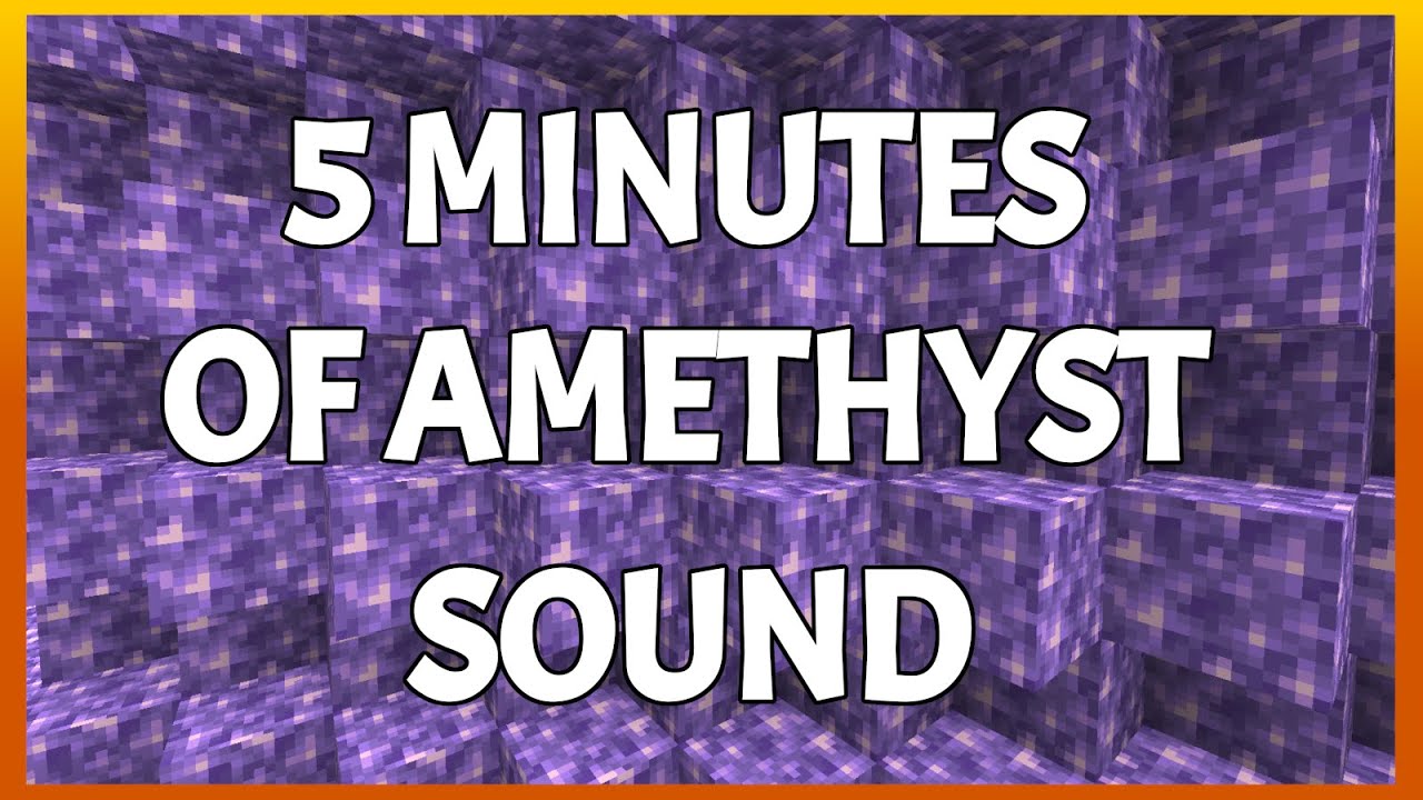 MINECRAFT ASMR - 5 Minutes of Amethyst Sound