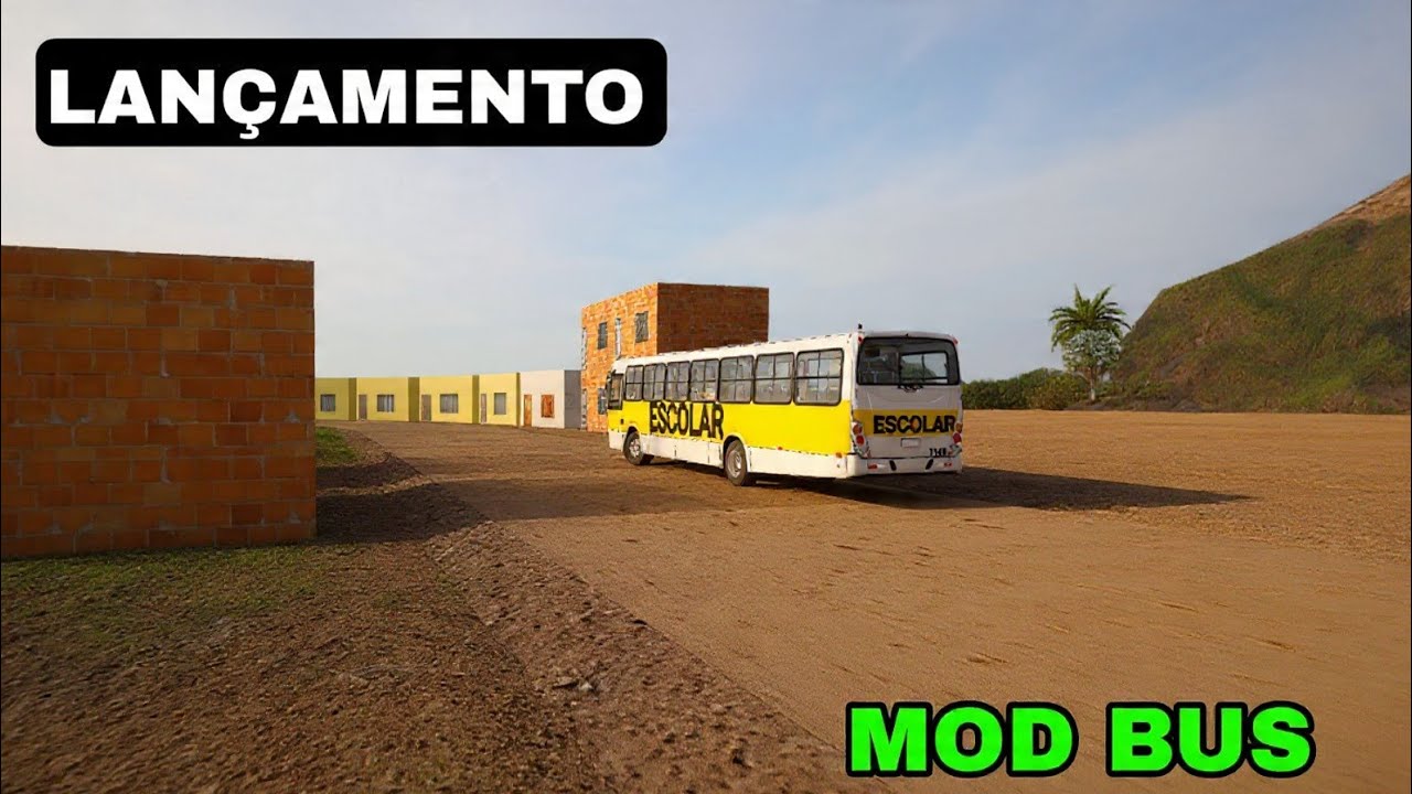 🔵 Próton bus simulador - LANÇAMENTO DO MOD BUS ESCOLAR COM A PEDIDO DE UM INSCRITO AQUI NO CANAL 