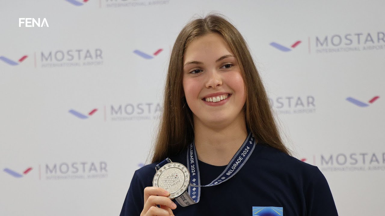 Lana Pudar sletjela u Mostar, europska viceprvakinja već fokus stavlja na OI