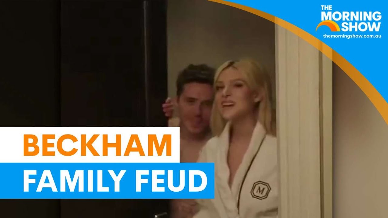Brooklyn Beckham breaks silence on family feud | The Morning Show