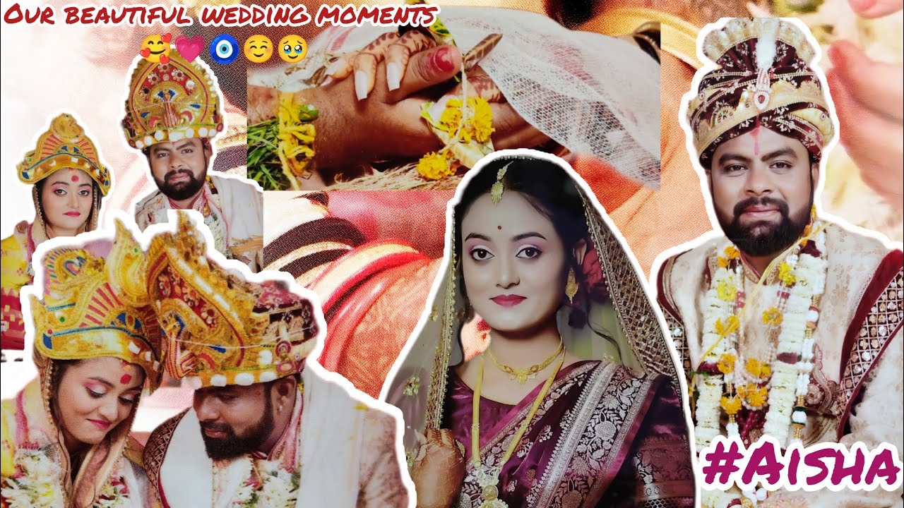 The dreamy moment of every girl's life. 💗✨My marriage video.🥹☺️💗🧿