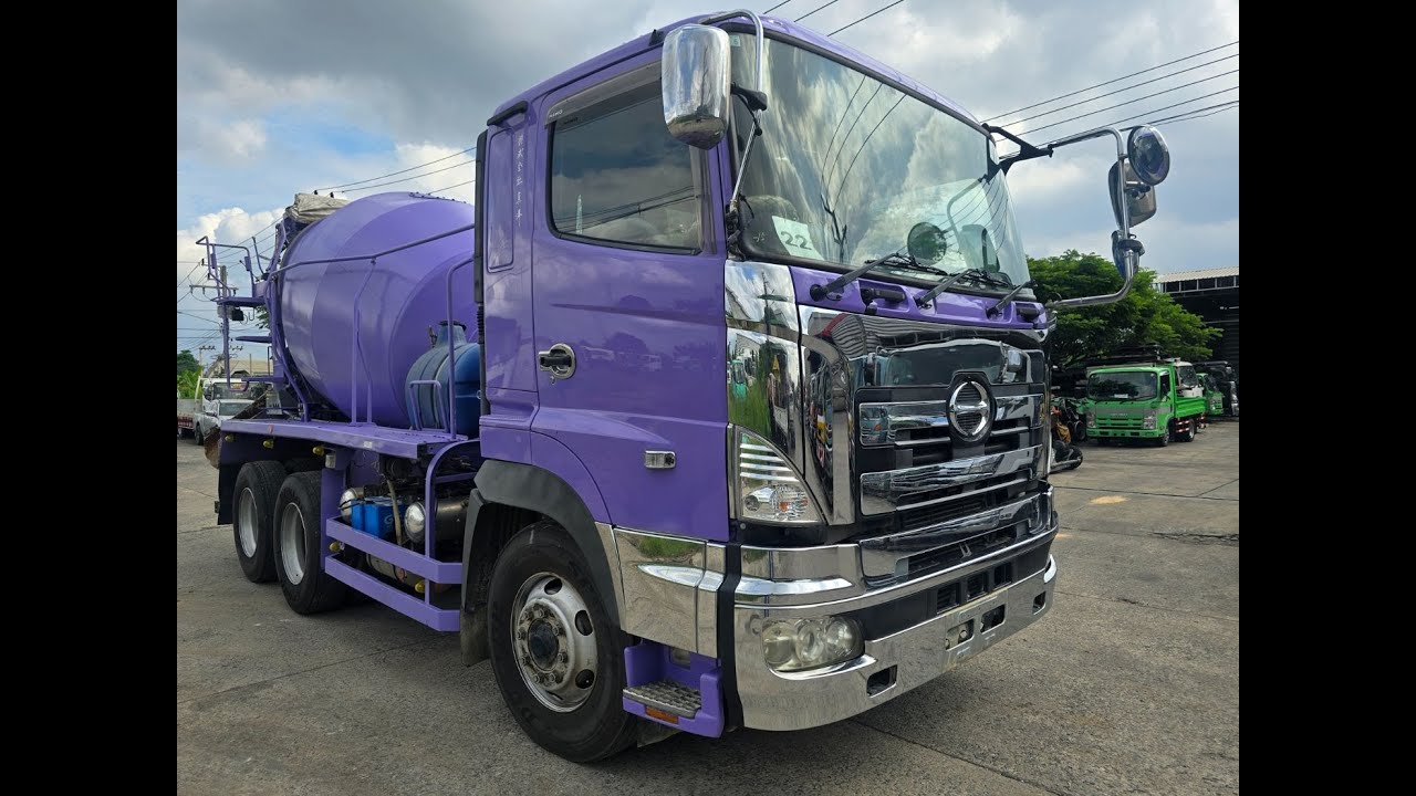 ❌ปิดการขาย❌ รถโม่ 10 ล้อ HINO S700 5 คิว เครื่อง E13C: 360 แรงม้า