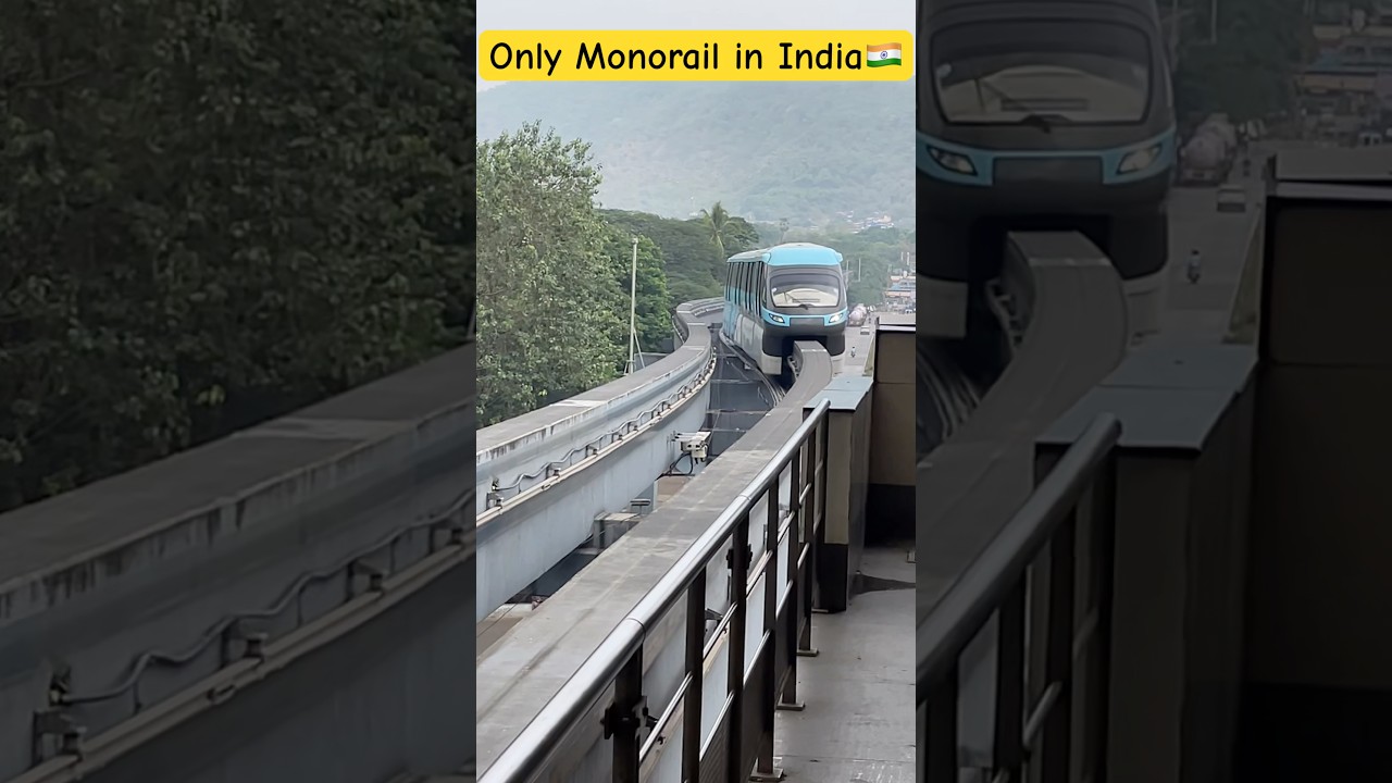 Mumbai Monorail: Only Monorail in India