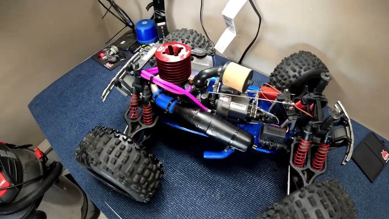 T-maxx Big Block with stock chassis