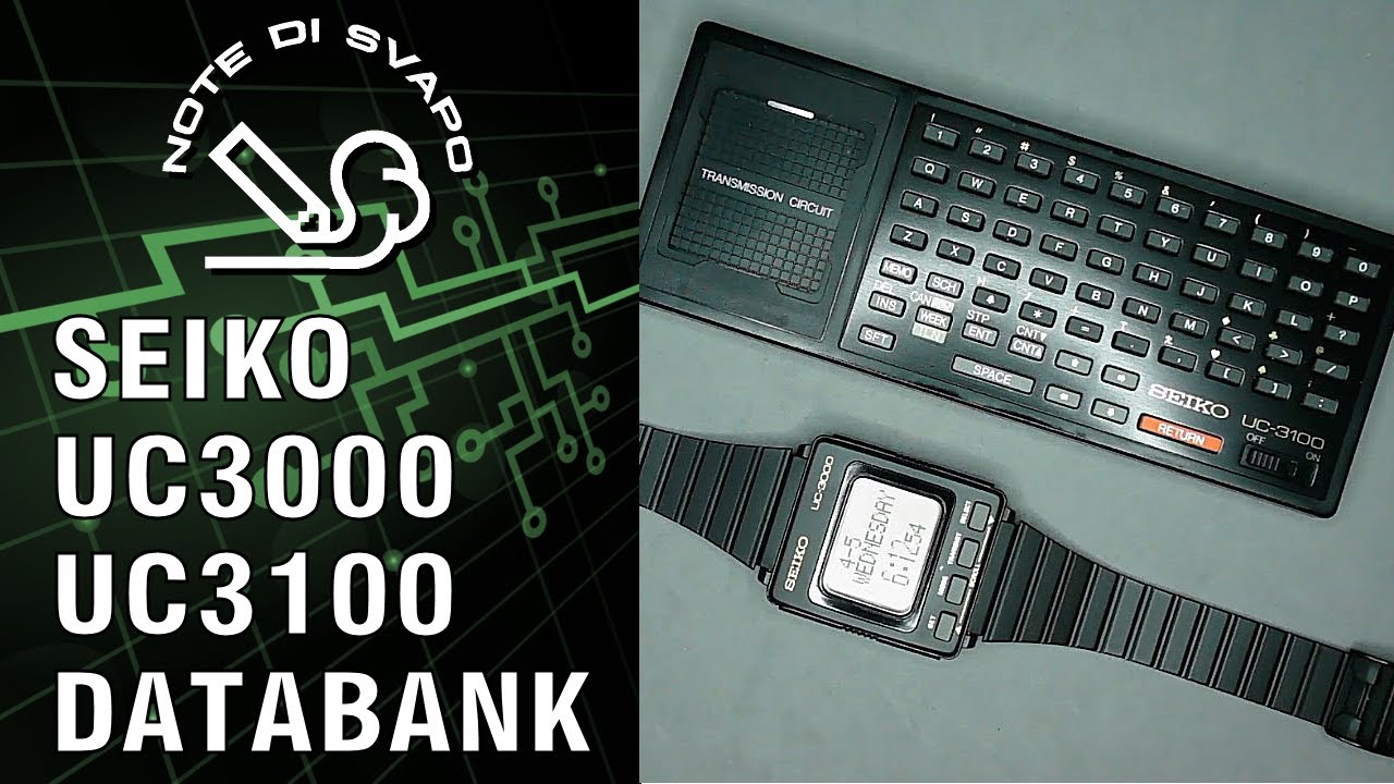 Seiko UC3000 il  bisnonno degli smartwatch