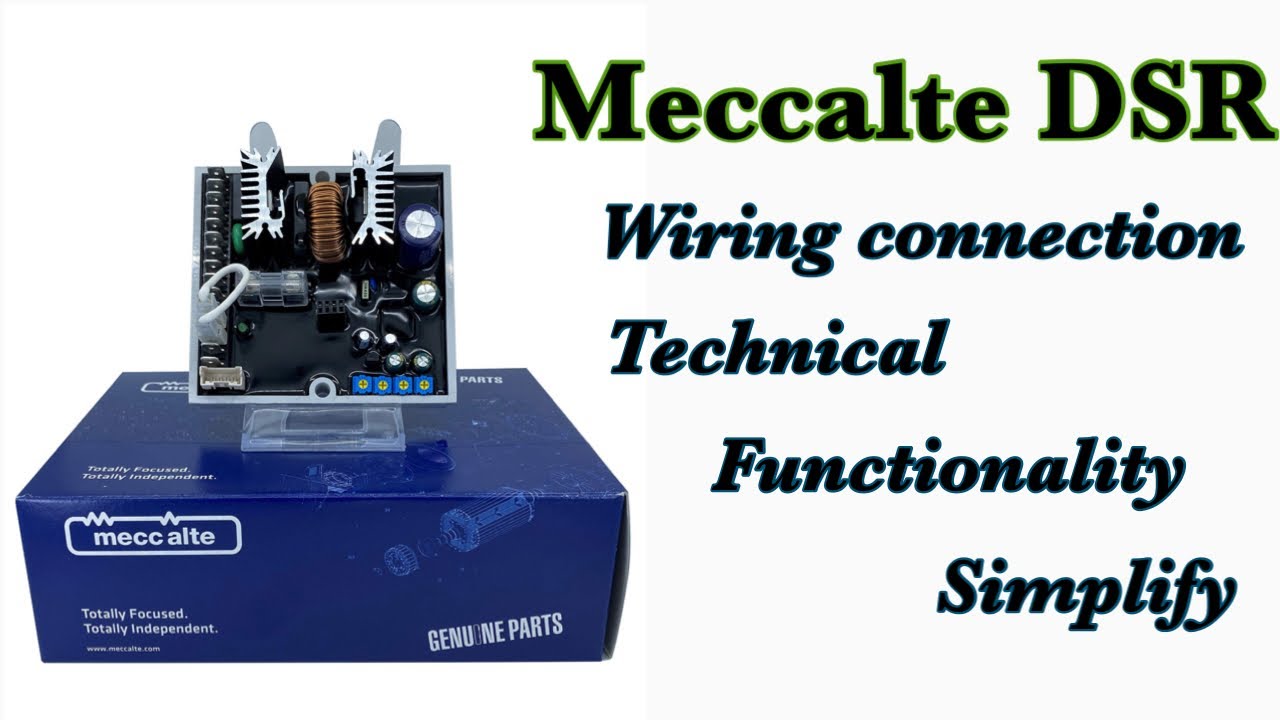 Meccalte DSR wiring connection and technical functionality benzblogs
