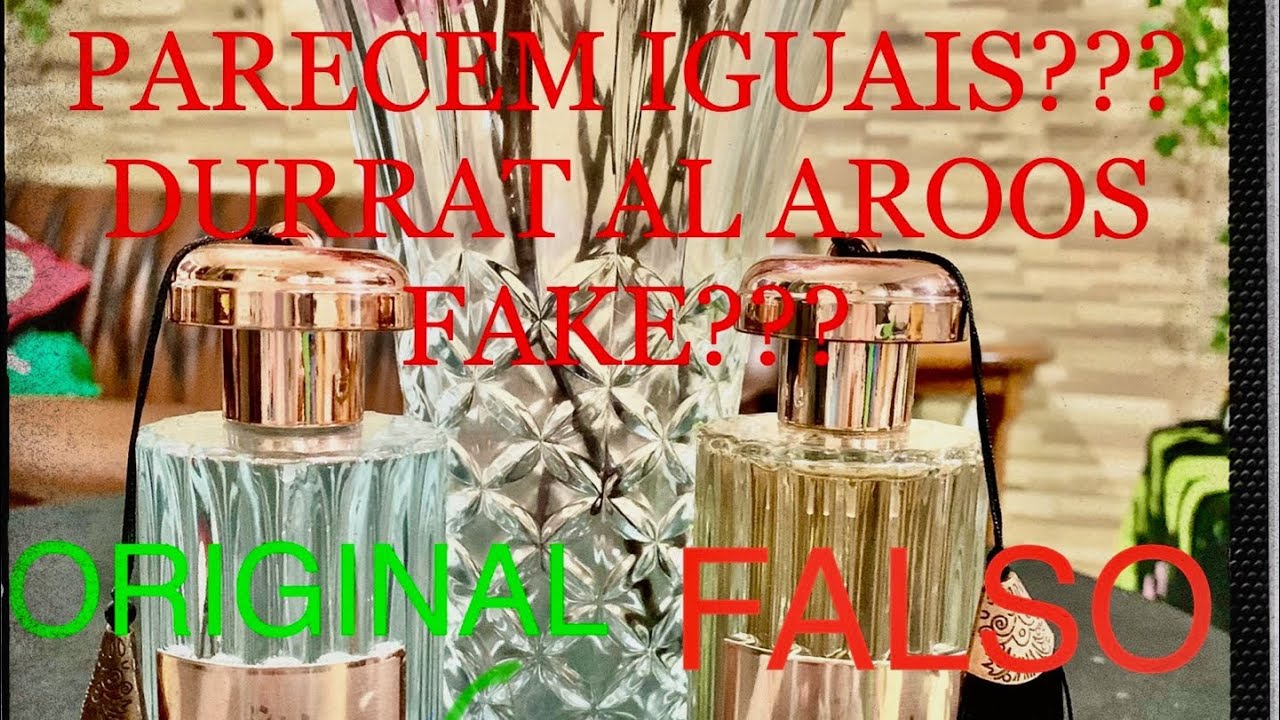 Perfume durrat Al aroos Fake e Original?Fui tapeada