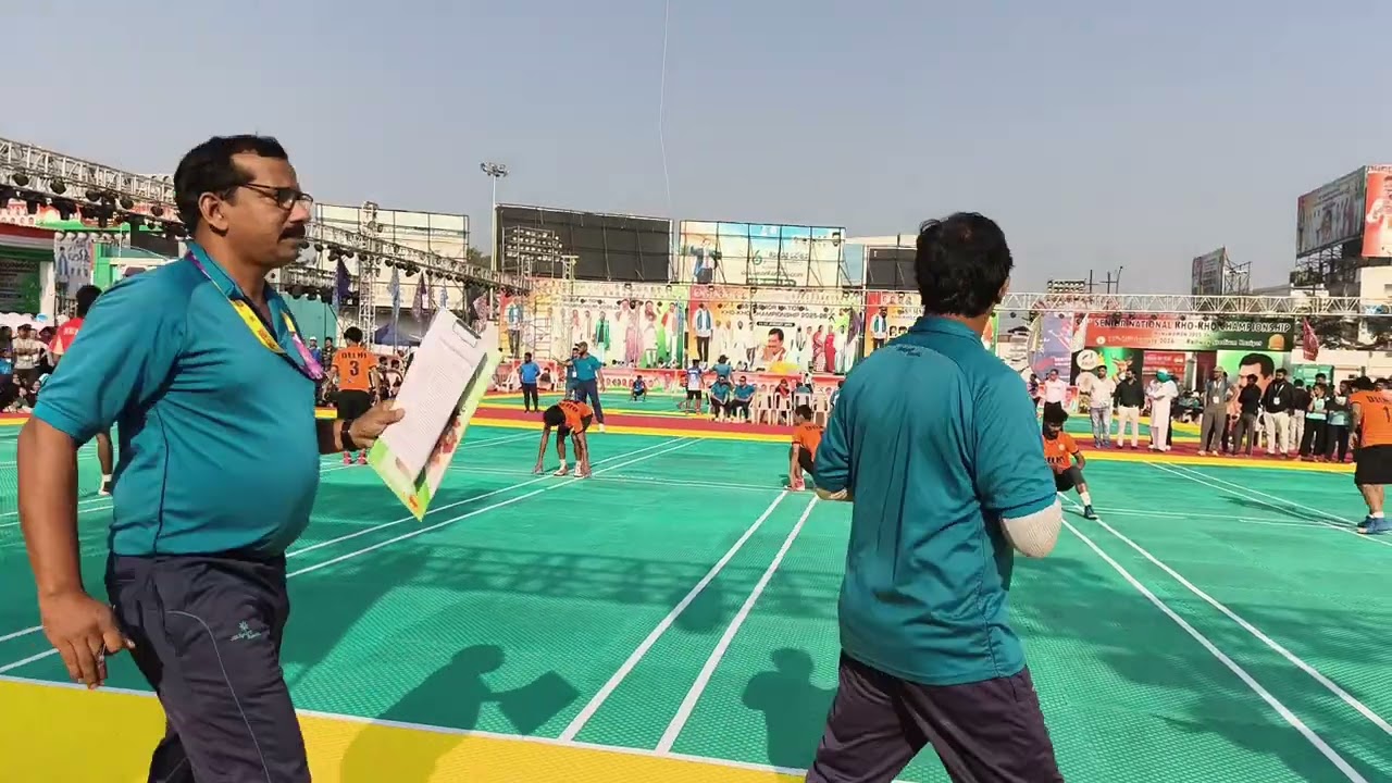 58th senior national kho kho championship kerela vs Delhi 