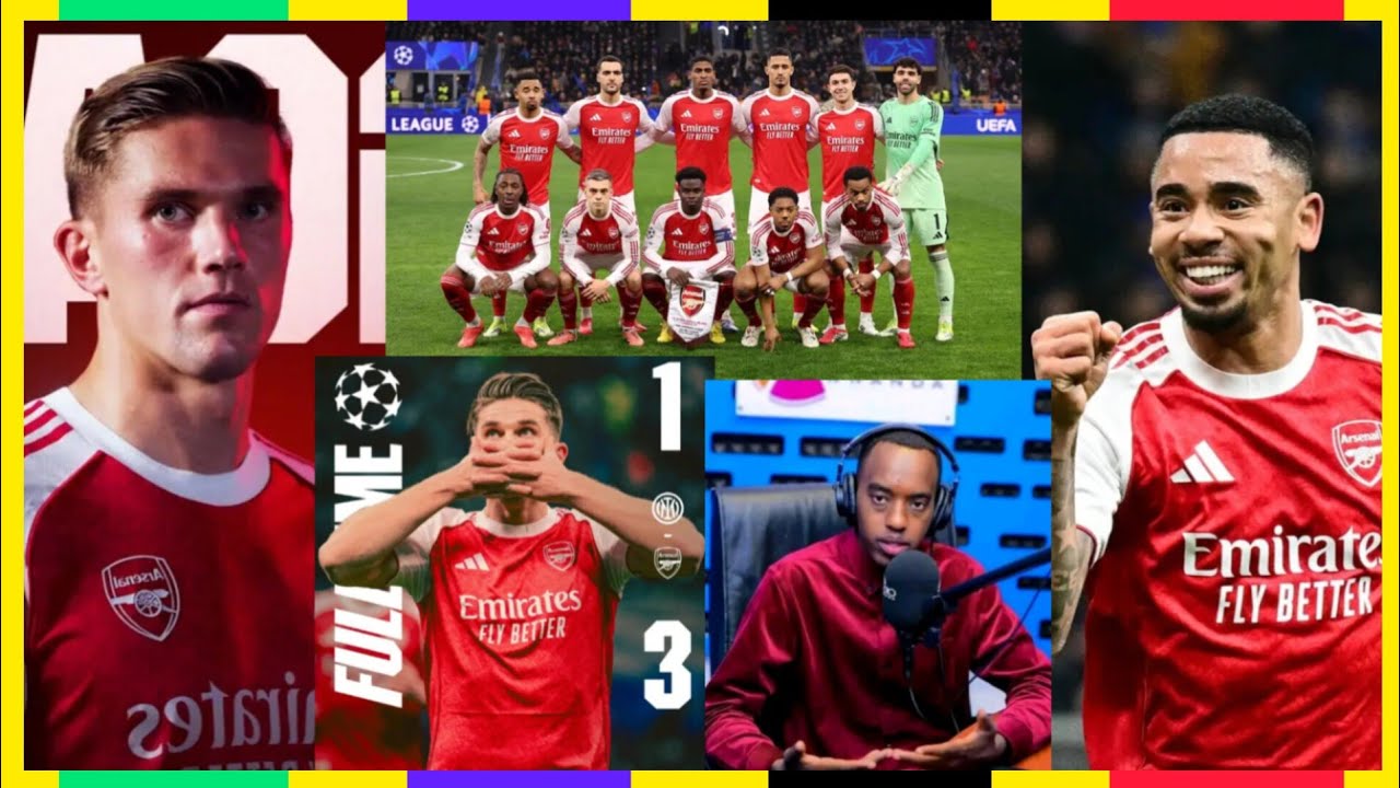 ARSENAL NYUMA YO GUTSINDA INTER MILAN // REAGAN AZANYE ZANDANI || ARTETA ATEYE UBWOBA 