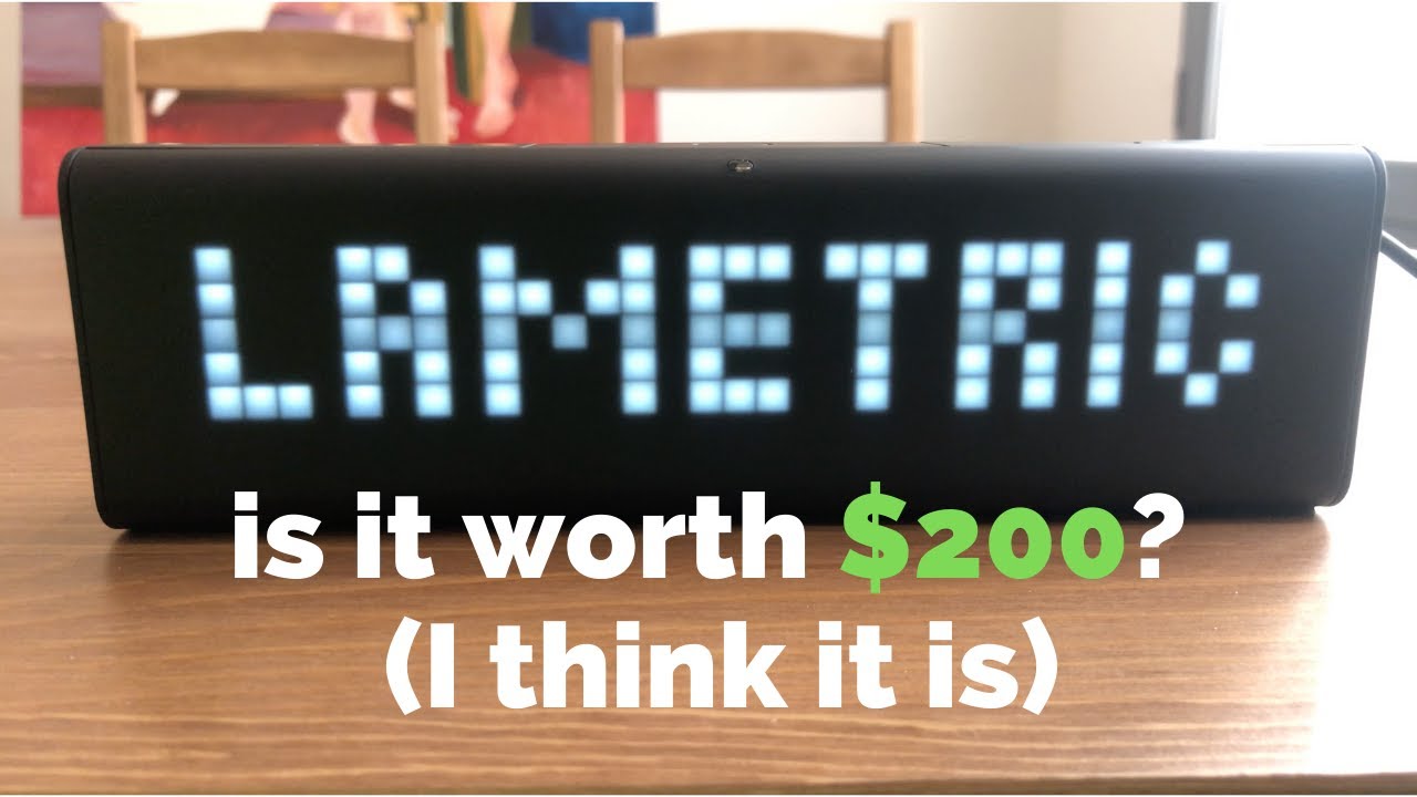 Why Lametric time is *surprisingly* GREAT