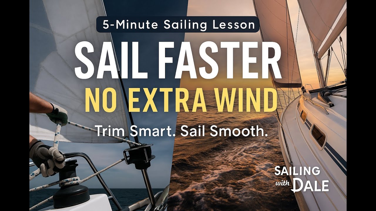 Sail Faster Today  Trim Tricks That Add  2025