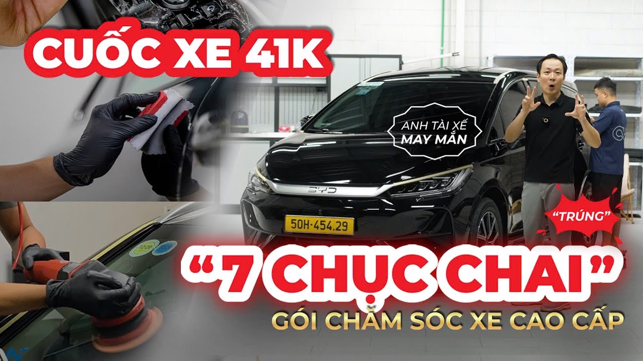 Chiếc BYD Chạy Dịch Vụ Được Gói Chăm Sóc Đỉnh Nhất SG