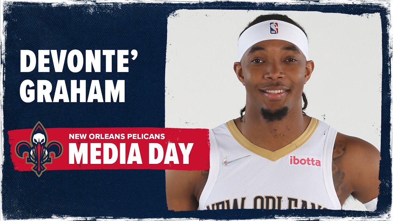Devonte' Graham | New Orleans Pelicans Media Day 2022