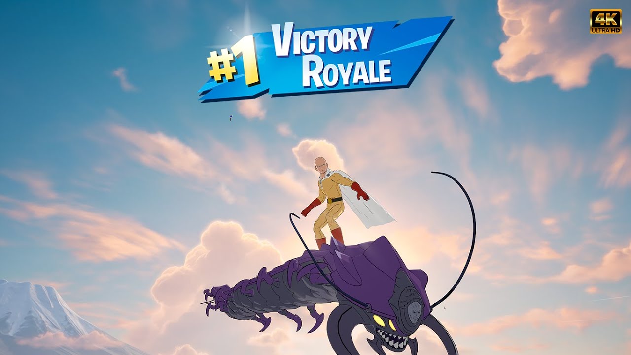 !!New Collaboration One Punch Man x Fortnite!! (Serious Saitama) Chapter 6 Season 4