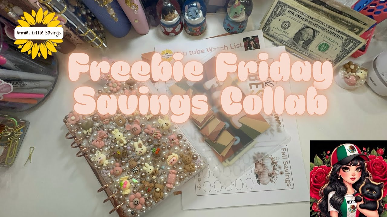 FREEBIE FRIDAY!!  Savings collab/ Debt savings