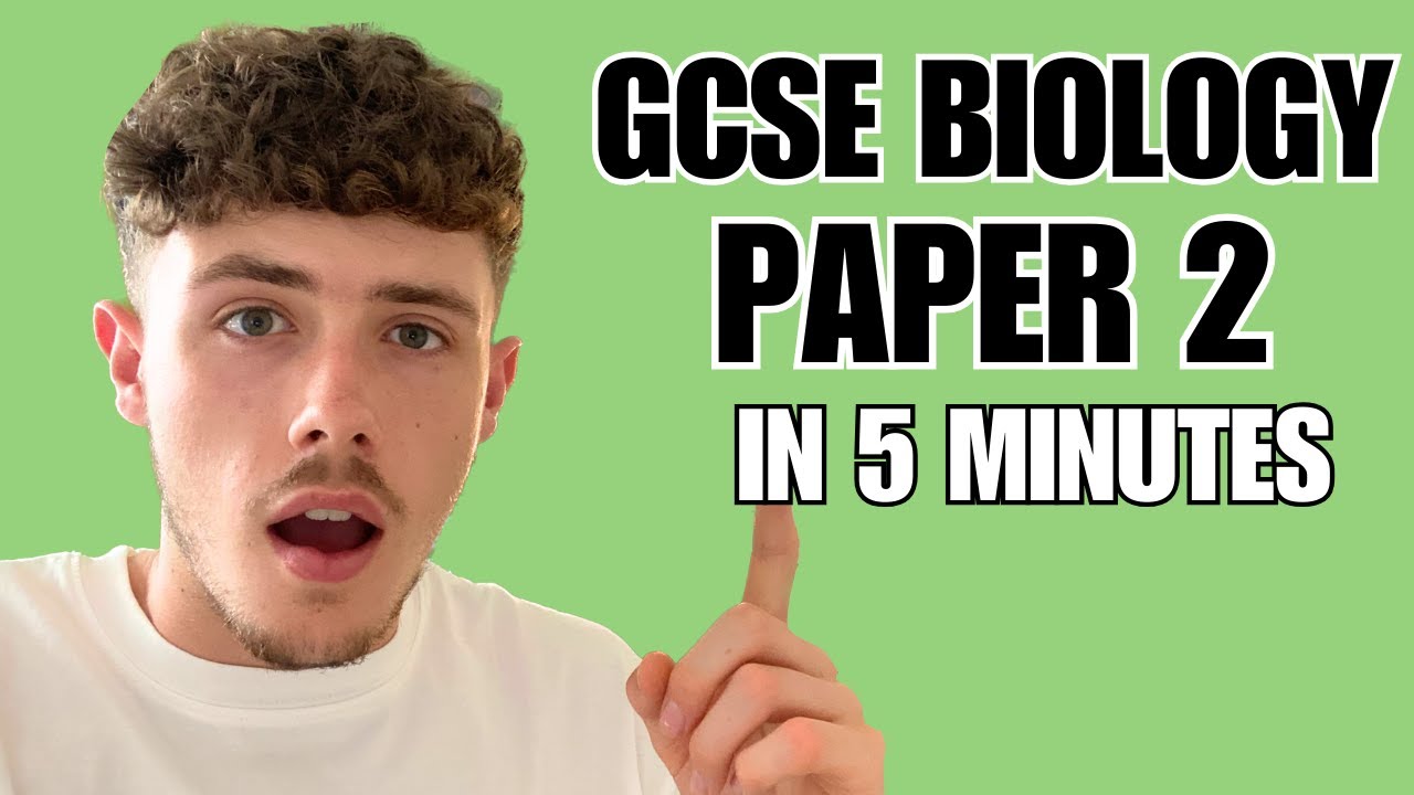 GCSE Biology Paper 2 in 5 Minutes | Everything You Need to Know (Combined and Triple Science AQA)