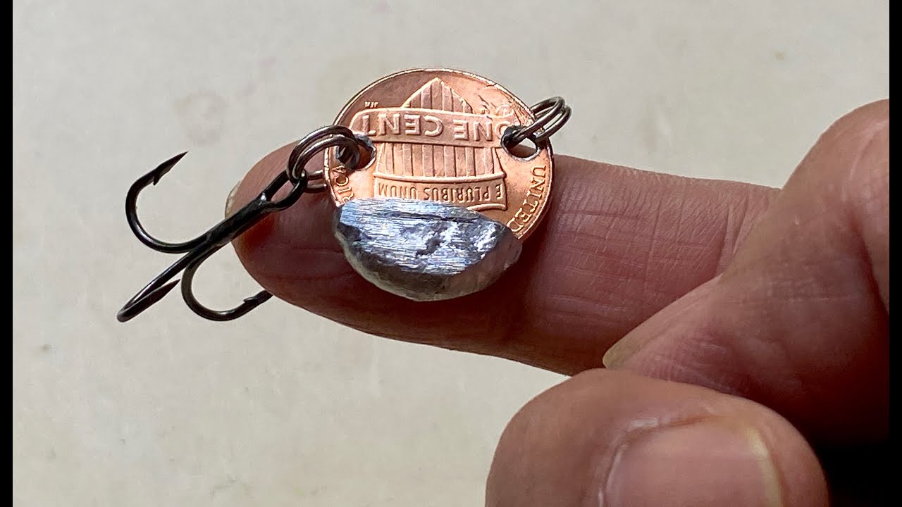 Ice Drop Jig From Coin - Plantilla de gota de hielo de la moneda - رقصة الثلج من العملة المعدنية