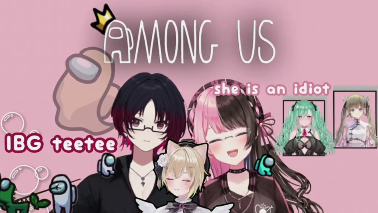 [ENG SUB] short moments from Vspo among us collab