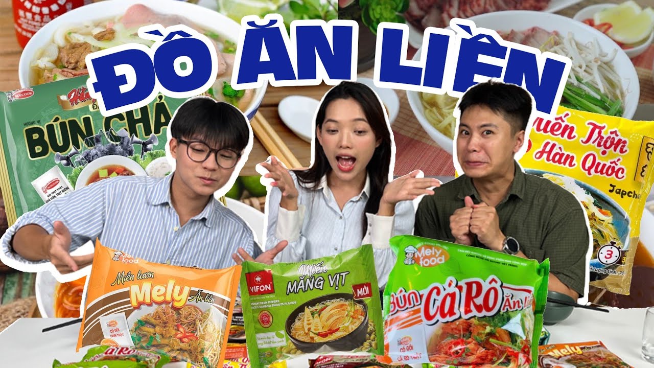 Bún chả Hà Nội đã có bản ăn liền - Cùng 101 bún miến bán đầy ngoài quán nhưng mình mua 