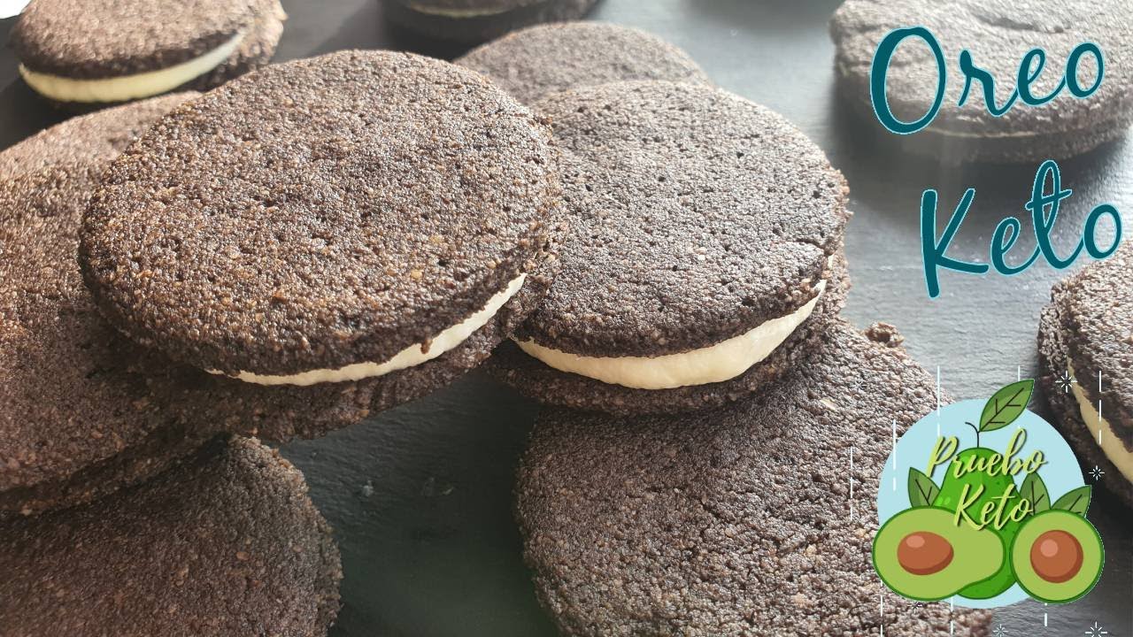 Galletas oreo #keto | sin azúcar | sin harina | by insta rvbngarcia