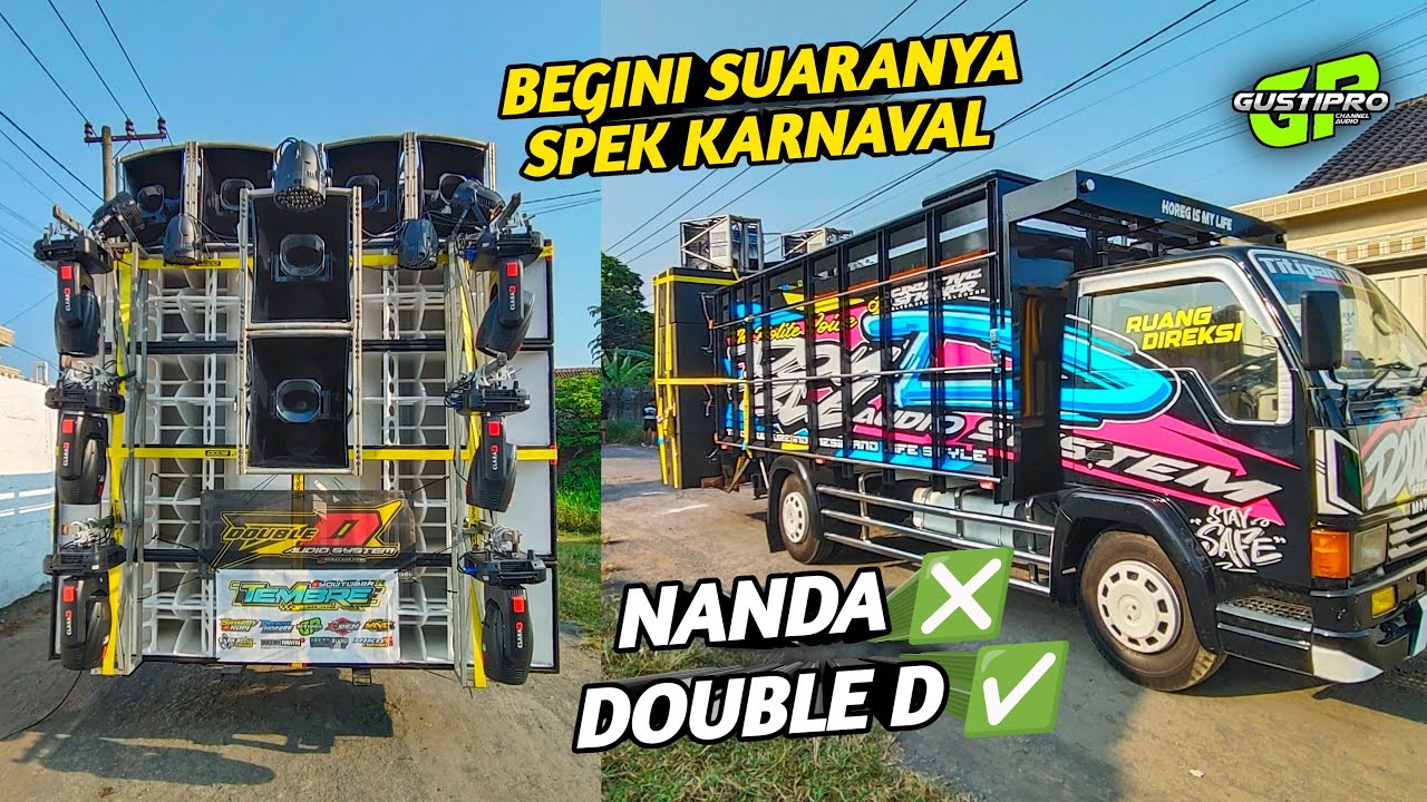 Begini Suara double D spek KARNAVAL 8 Sub CLA x TASSO