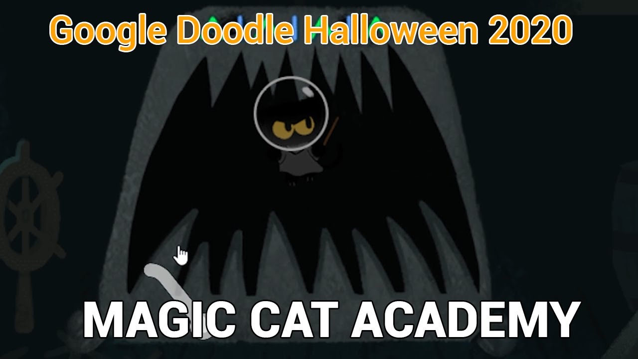 Google Doodle: Halloween 2020 | Magic Cat Academy Part II | Full Game