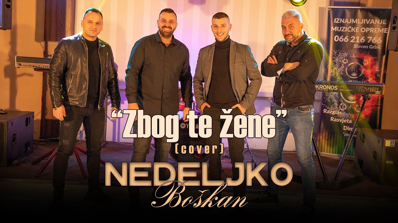 Nedeljko Boškan - Zbog te žene - (Cover 2021)
