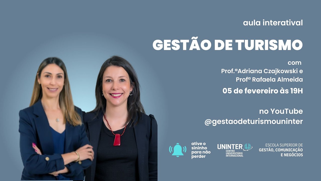 Aula inaugural - Gestão de Turismo