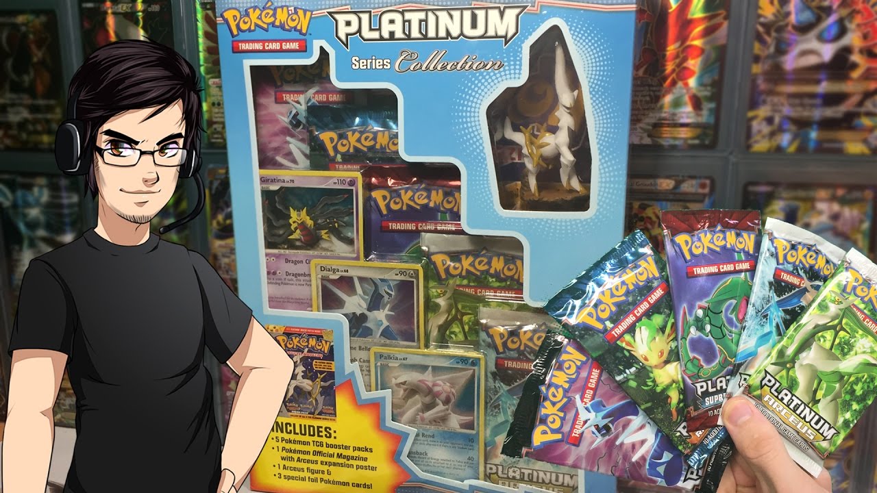 Opening a Pokemon PLATINUM SERIES Collection Box!! THE NOSTALGIA!