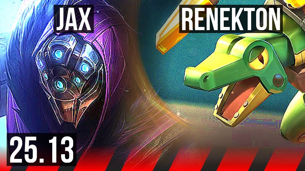 JAX vs RENEKTON (TOP) | 7/2/4 | KR Challenger | 25.13