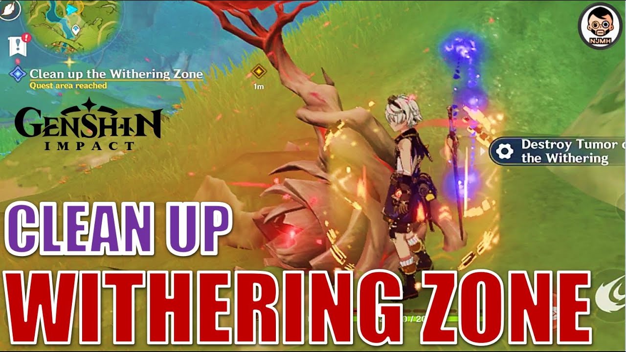 Clean up the Withering Zone | The Children of Vimara Village | Genshin Impact
