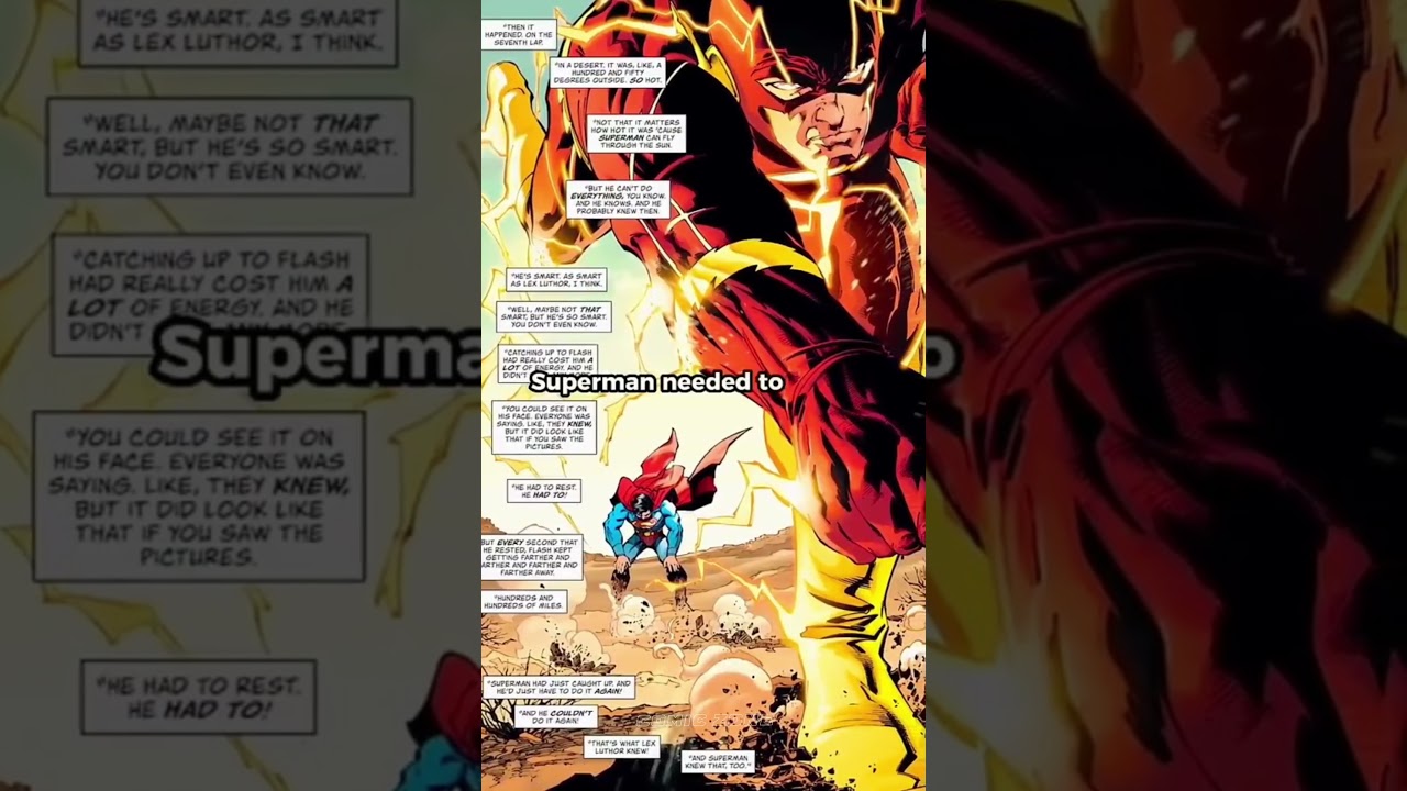 The Ultimate Speed Showdown! ⚡🏁 Who is truly the fastest&mdash;The Flash or Superman? #JusticeLeague