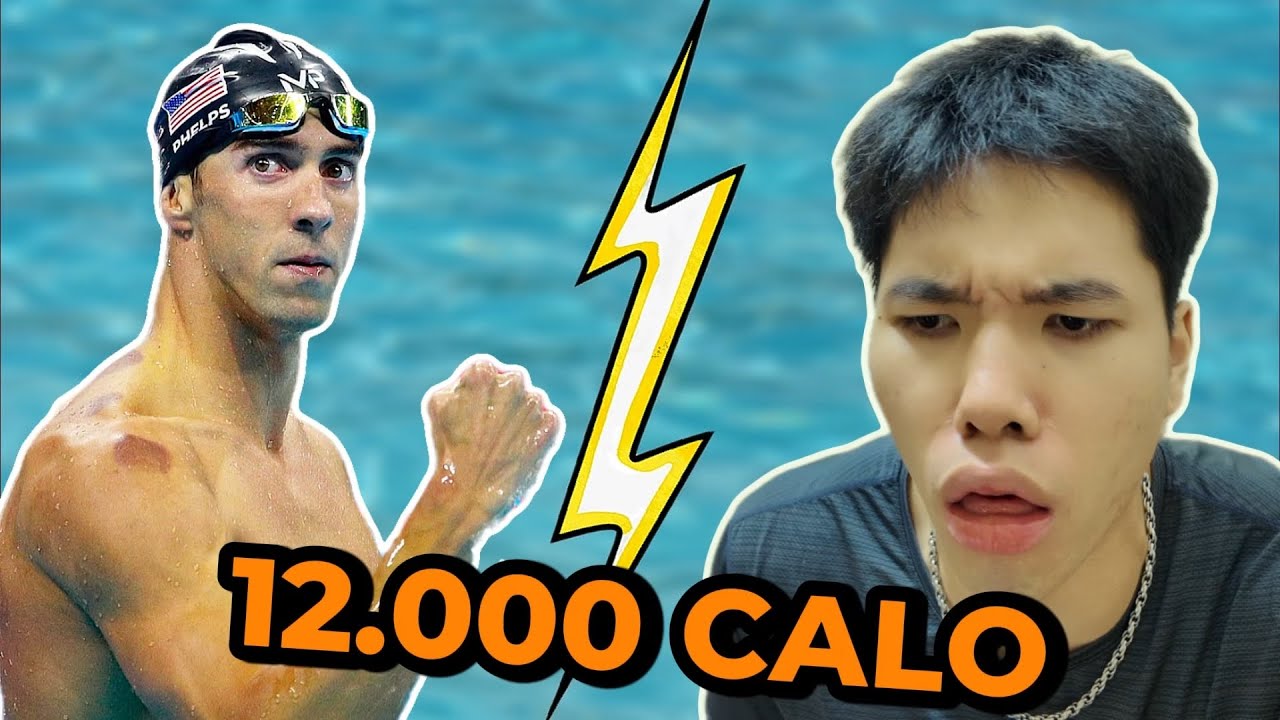Mình Thử Ăn 12.000 Calo Một Ngày như Michael Phelps và Cái Kết