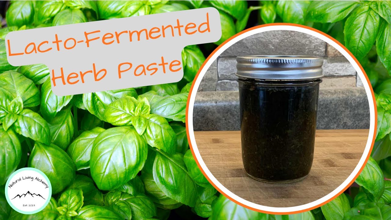 Fermented Herb Paste: Your Best-Kept Kitchen Secret