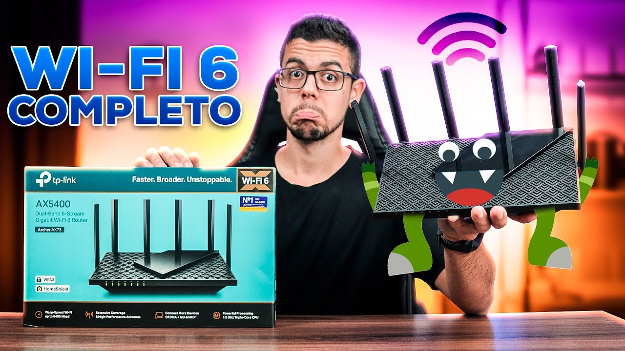 TP-LINK ARCHER AX73 - Um Monstrinho Wi-Fi 6! ROTEADOR AX5400