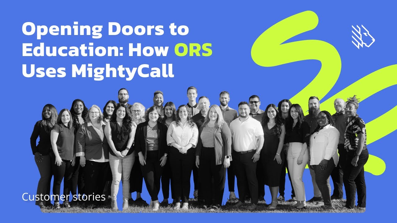 MightyCall for Education | Opportunity Resource Services