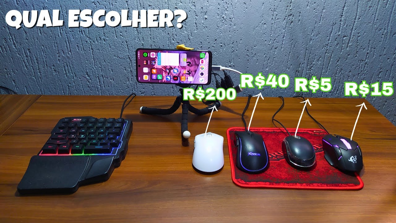 Testei Os Melhores Mouses Para Mobilador (Qual Vale mais apena?)