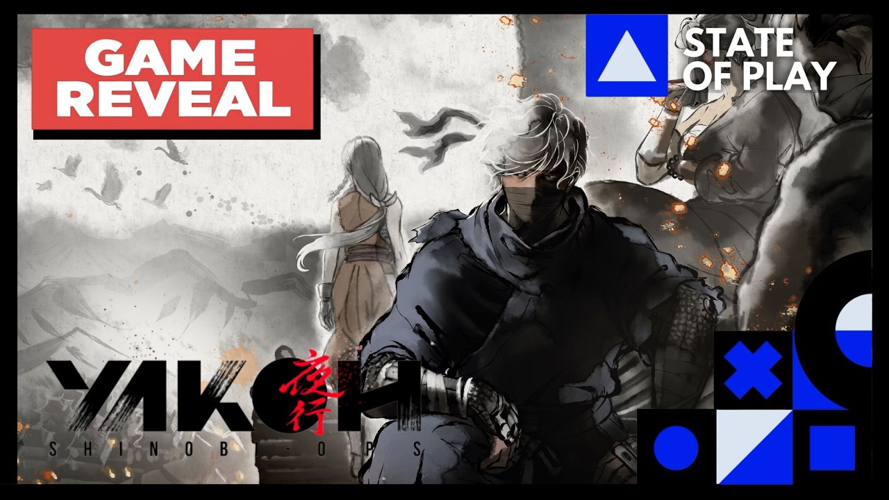 YAKOH SHINOBI OPS State of Play Gameplay 4k