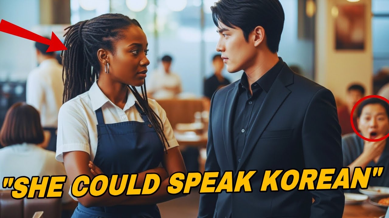 KOREAN BILLIONAIRE CEO MOCKED BLACK WAITRESS UNTIL HER FLUENT KOREAN SHUT HIM DOWN