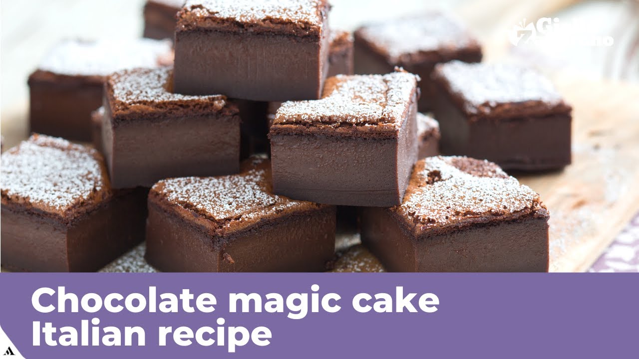 CHOCOLATE MAGIC CAKE - Original recipe