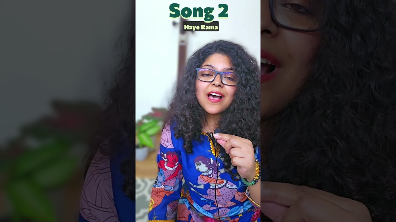 5 Songs in Puriya Dhanashree Raga | By- @classicalshubha | #Vocal #Shorts #Singer #Raag