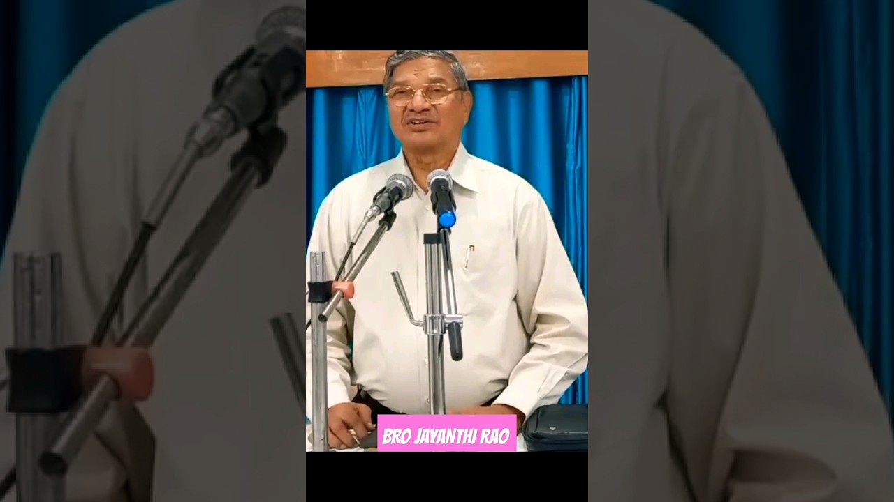 Bro JAYANTHI RAO TESTIMONY//